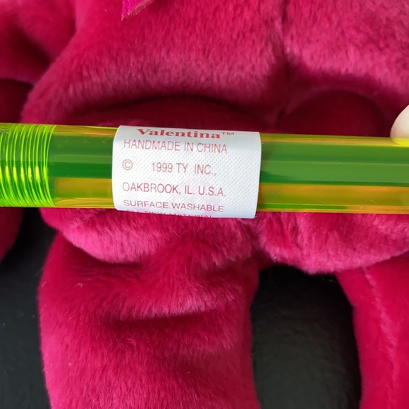 $5 SALE—Ty Valentina Beanie Baby Bear - Picture 5 of 6